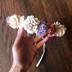 Flower hair band